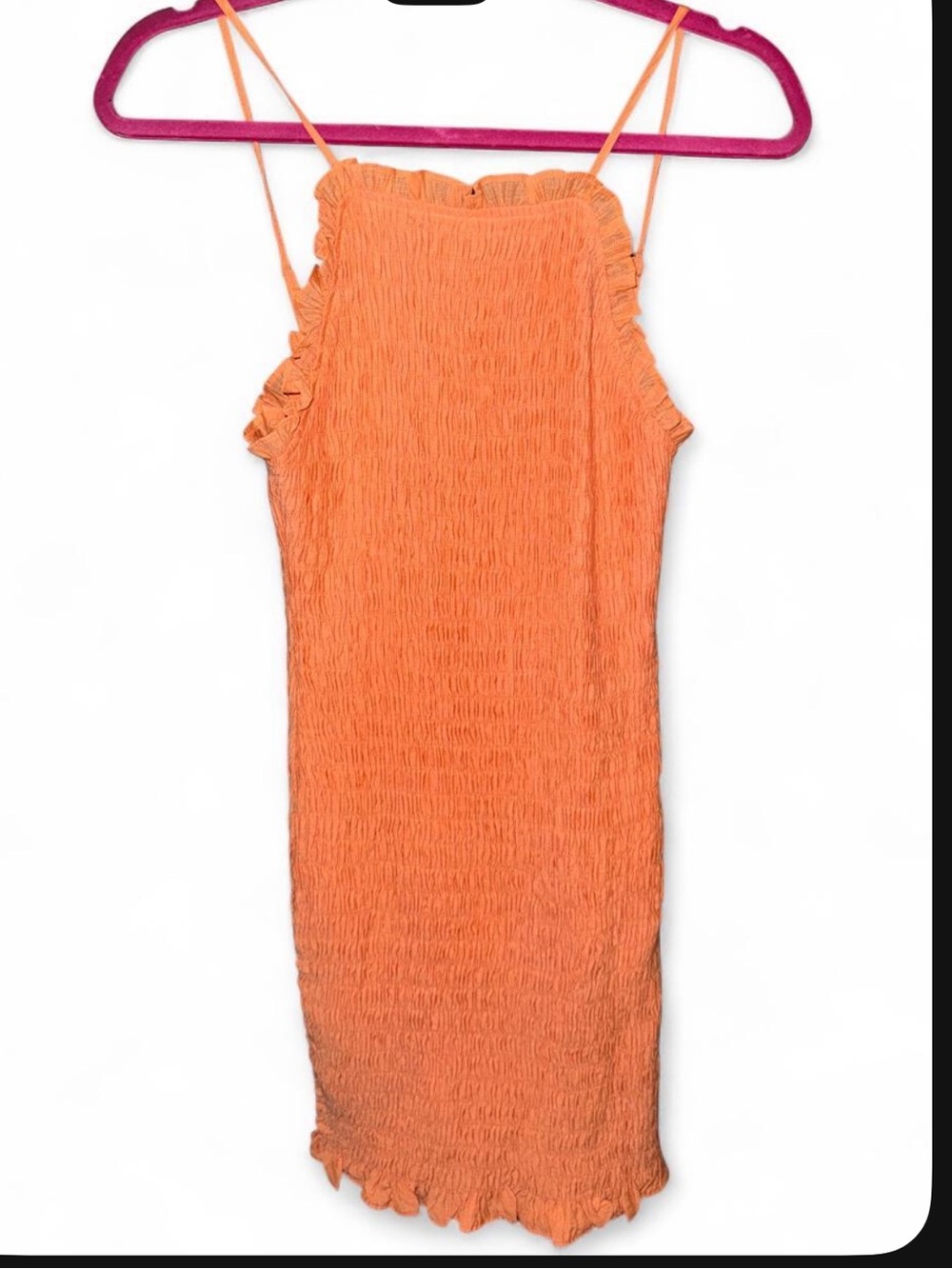 MABLE Mini Dress Orange NWT Size S